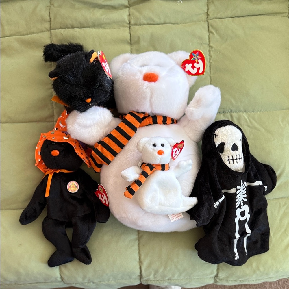 Halloween Ty vintage Beanie Babies buddy and beanies